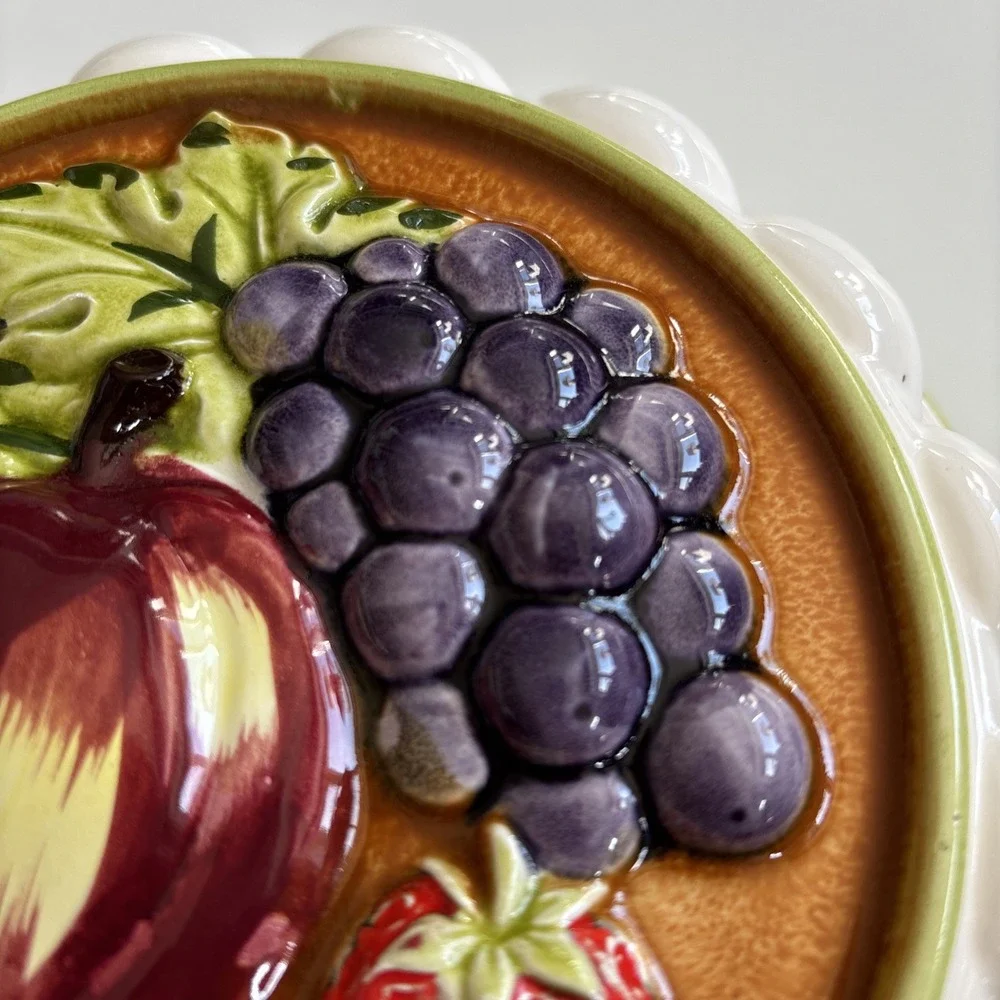Vtg‎ Gailstyn-Sutton Towle Ceramic Jello Mold Fruit Cottage Core Granny Japan